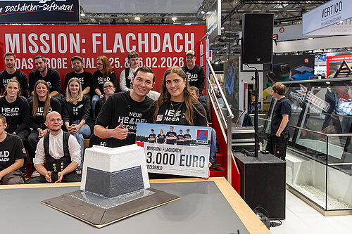 LAMILUX Mission Flachdach Gewinner mit 3.000 Euro Preisgeld