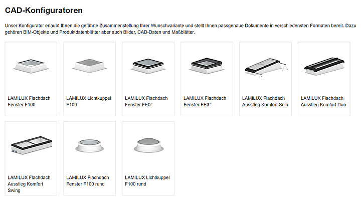 LAMILUX Tageslichtsysteme im Produktkonfigurator | insights by LAMILUX