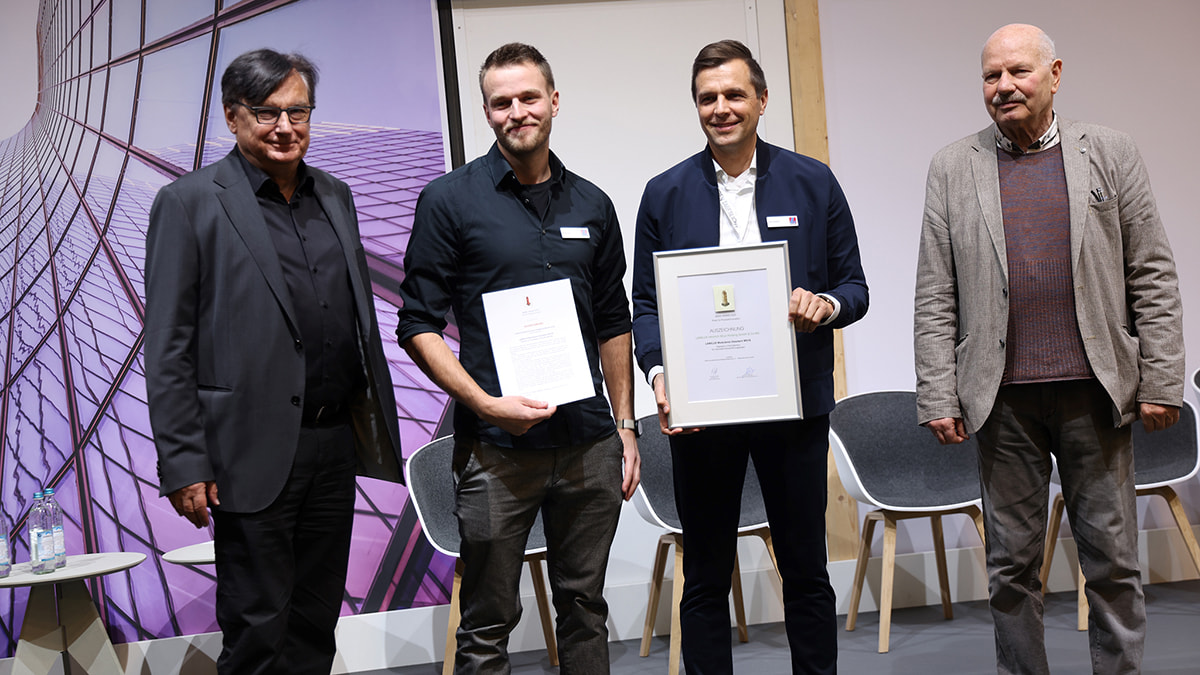 LAMILUX gewinnt BAKA-Award für Produktinnovation 2025. 